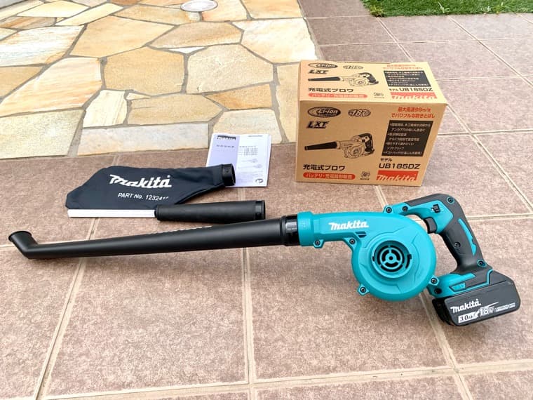 Makita マキタ 充電式ブロワ (バッテリー・充電器付) MUB362DPG2 送料